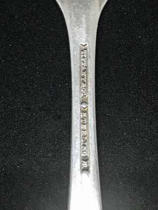 TIFFANY CO 1910 STERLING SILVER FANEUIL BUTTER SPREADER NO MONO 5.  75  FLAT 3