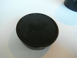 Rare Vintage Leica Leitz 42 42mm Push On Lens Cap 12575 Hood