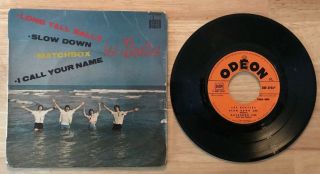 Rare French The Beatles Ep Odeon Soe 3755 Long Tall Sally