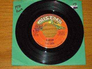 70s Rock 45 Rpm - The Cats - Rare Earth 5016 - " Marian ",  " Somewhere Up There "
