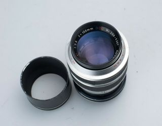 Heinz Kilfitt Germany 150mm F/3.  5 Kilar Lens 39mm Screw Thread Mount Rare
