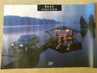 Rare Range Rover Large Dealership Poster 100x70cm