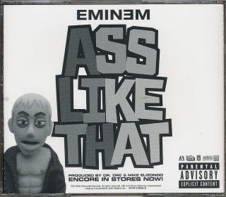 Eminem A - S Like That Rare Promo Dj Cd Single 