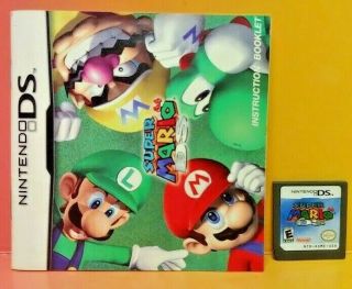 Mario 64 Ds - Nintendo Ds Ds Lite 3ds 2ds Game Rare Authentic Orig