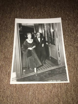 Boris Karloff & Evelyn - Rare Photograph.  Frankenstein Universal Horror