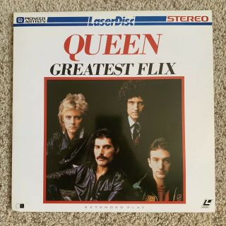 Queen - Greatest Flix Laserdisc - Freddie Mercury - Very Rare Music