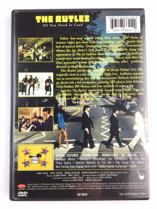 The Rutles All You Need Is Cash DVD A Beatles Parody 1978 Rare Hard To Find 2