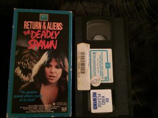 Return Of The Alien ' s Deadly Spawn,  VHS,  Horror,  OOP,  Rare,  Great 2