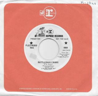 Fleetwood Mac Rattlesnake Shake / Coming Our Way Rare Promo 45 From 1969