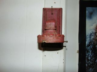 Vintage Antique Cast Iron Victorian Ornate Wall Mount Light Fixture Sconce
