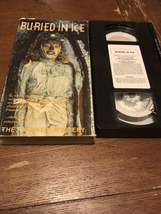 Buried In Ice The Franklin Mystery Rare Vhs