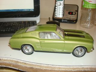 Vintage Rare Buddy L Plastic Mustang Toy Car Made In Japan