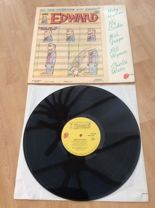 The Rolling Stones - Jamming With Edward - Rare Ex,  Usa Vinyl A1/b1 Lp Record