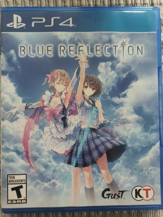 Blue Reflection (sony Playstation 4,  2017) Us Version.  Rare Ps4 Game