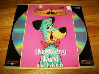 Huckleberry Hound And Friends Laserdisc Ld Hanna - Barbera Personal Favorites Rare