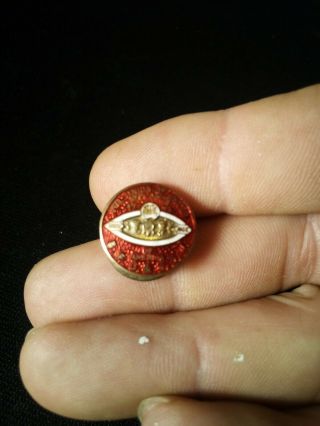 Antique Enameled Cuff Button Intl Union Of United Bfc & Sdw Brewery Flour Cereal