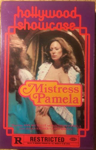 Mistress Pamela - Rare Betamax Large Box Video Tape - 1974 Adult Spanking Classic