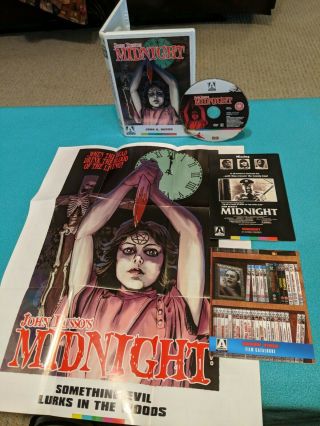 Midnight (dvd,  1982) Arrow Region B Rare Oop Horror