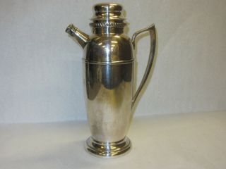 Vintage Silverplate Coffee Pot Teapot Andover Hall Triple Plate Ma Usa Epns