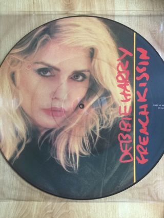 Deborah Harry (blondie) - French Kissing - Rare Uk 12 " Picture Disc - Unplayed