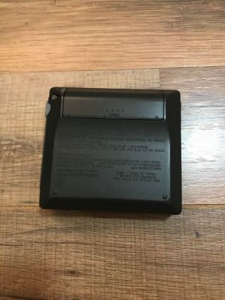 Vintage Sony Walkman MZ - NE410 Net MD Minidisc Player Black RARE & 2