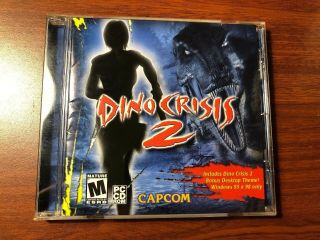 Dino Crisis 2 Rare Pc Cd Rom Windows 98/2000/me/xp -.  In Great Shape