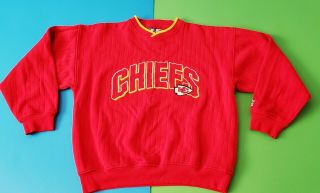Kansas City Chiefs Sweatshirt Vintage 90 