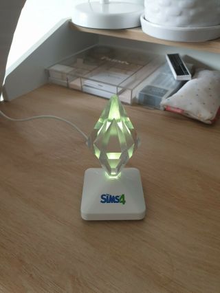 Sims 4 Usb Plumbob Statue Limited Edition Rare Color Changing With Moods