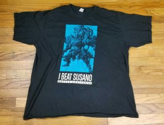 Mens Xxl I Beat Susano Battle Challenge Final Fantasy Xiv Online Rare T - Shirt