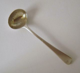 A George Iii Sterling Silver Mustard Spoon London 1806