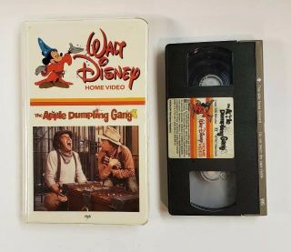 Walt Disney Vhs Apple Dumpling Gang 1975 Vintage Don Knotts Clam Rare