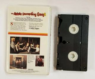 Walt Disney VHS Apple Dumpling Gang 1975 Vintage Don Knotts Clam RARE 2