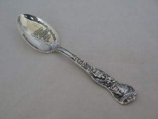Vintage Sterling Silver San Francisco California Large Souvenir Spoon