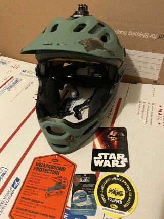 Bell Star Wars Boba Fett Mandalorian Bicycle Mips Helmet (rare,  Limited Ed) Size - S