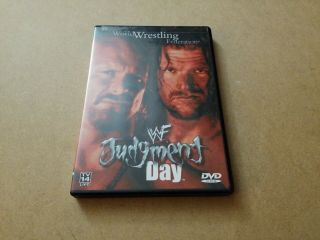 Wwf Judgment Day 2001 01 Dvd Rare With Insert Wrestling Wwe