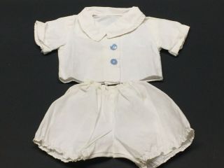 Antique Vtg Doll Clothes,  Shirt & Short For 14 " Antique Composition Reborn Doll