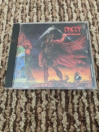 Cancer Death Shall Rise Cd Very Rare Obituary Grave Unleashed Death Metal