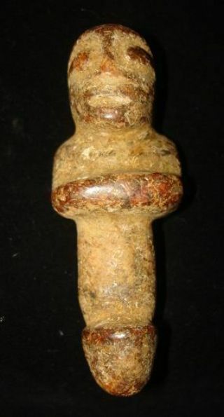 Very Rare One Stone Statue Fertility Amulet God? Demon? 5000 Years Old