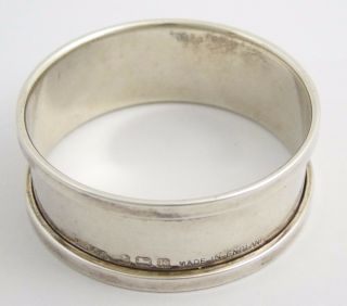 Art Deco 1934 Sterling Silver Napkin Ring Henry Griffith & Son LAYBY AVAILAB 2