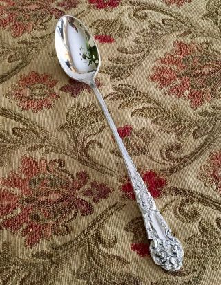 Reed & Barton Sterling Silver Iced Tea Spoon French Rennaissance 7 1/2 " Mark