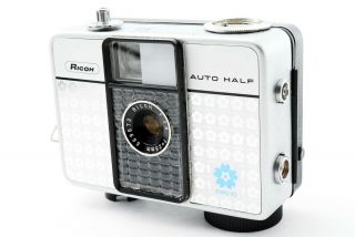 " Rare Near Ricoh Auto Half E Expo 70 35mm Half Film Camera From Japan 2259