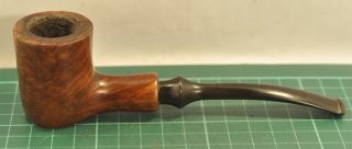 Rare Looking/condition Flame Grain Smooth Sitter " W.  Ø.  Larsen 5 " Pipe