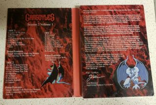 Gargoyles - Season 2 Vol 1 RARE OOP 2005 DVD 3 - Disc Set.  26 Episodes.  Wiseman. 2