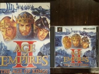 Age Of Empires Ii The Age Of Kings Rare Pc Cd - Rom Cdrom Computer Game Microsoft