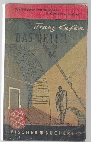 Das Urteil Und Andere Erzahlungen By Franz Kafka In German Softcover 1957 Rare
