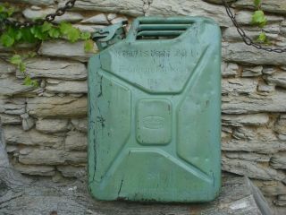 Rare Marked Jerry Can 1942 Brose U.  Co 20 L Wwii German