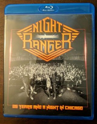 Night Ranger 35 Years And A Night In Chicago Blu - Ray Rare Concert Oop