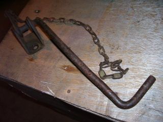 Vintage Allis Chalmers Wd Tractor - Snap Coupler Release Lever - 1951