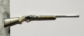 Vintage Hickok Gold Shotgun Rifle Tie Clip Bar Clasp Gun