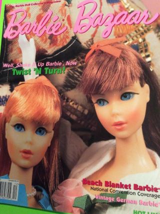 Vintage December 1997 Issue Of Barbie Bazaar